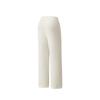 Anta Skate 2026 Série Estilo de Vida do Skate Tendência Casual Quente Slim Fit Perna Reta Tricô Esportivo Calças Compridas Feminino Calças Ivory 162618306-1