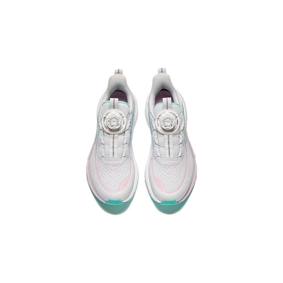 Anta Kinderen Hailang Lite Comfortabel Veelzijdig Lichtgewicht Ademend Lage Top Hardloopschoenen Kinderen Hardloopschoenen Wit Roze Groen 322415503-1