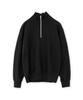 Beulaunyadeu Soft Sweat Half Zip, Black
