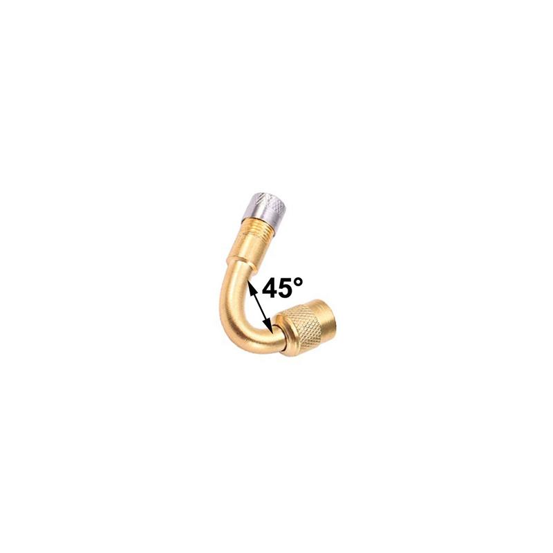 Air Tyre Valve Stem Extension Adapter Tire Repair Tool for Car Truck Motorcycle Bicycle Accessories 45 90 135 Degree