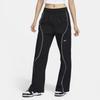 Nike Pantaloni țesuți cu talie înaltă pentru femei Black FN1950-010