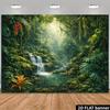 2D Wild Rainforest Water Creek Nature Landscape Photo Backdrop Banner