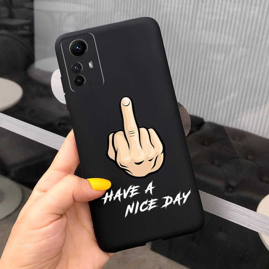 For Xiaomi Redmi Note 12S Phone Case 2023 Cute Printing Jelly Silicon Soft Back Cover For Redmi Note12s 4G