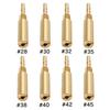 Leerlaufdüse Jetsetmoto Leerlaufdüsensatz Motorradausrüstung #28#30#32#35#38#40#42#45 (26mm x 4.5mm) für Keihin
