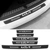 Car Door Sill Scuff Plate for K7 K5 K3 K9 Sportage Picanto Ceed RIO Optima Soul Venga Carbon Fiber Trunk Threshold Strips