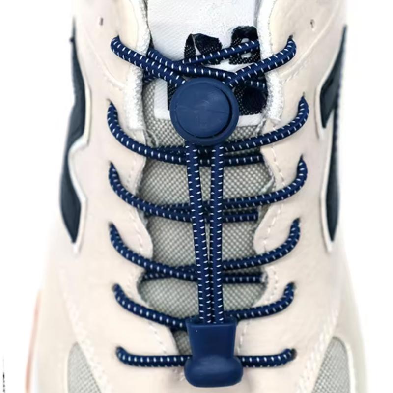 1Pair No Tie Shoelaces Quick Locks Shoe Laces Without Ties Elastic Laces Sneakers Kids Adult Boot Shoelace for Shoes