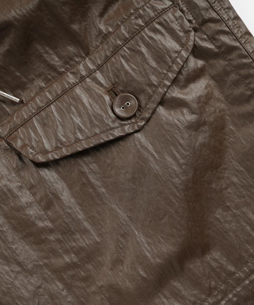 FRIZMWORKS Coated Cn Shorts _ Brown