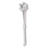 Practical Adjustable Drum Plugs Wrench Fit 2Inch and 3/4Inch Lid Fireproof No Magnetic Tool for Industrial Use