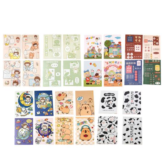 8Pcs Cute Cartoon Pocket Notebook for Students Soft Cover Memo Pad for School Office Portable Mini Journal for Notes Lists Fun Gift for Kids Teachers