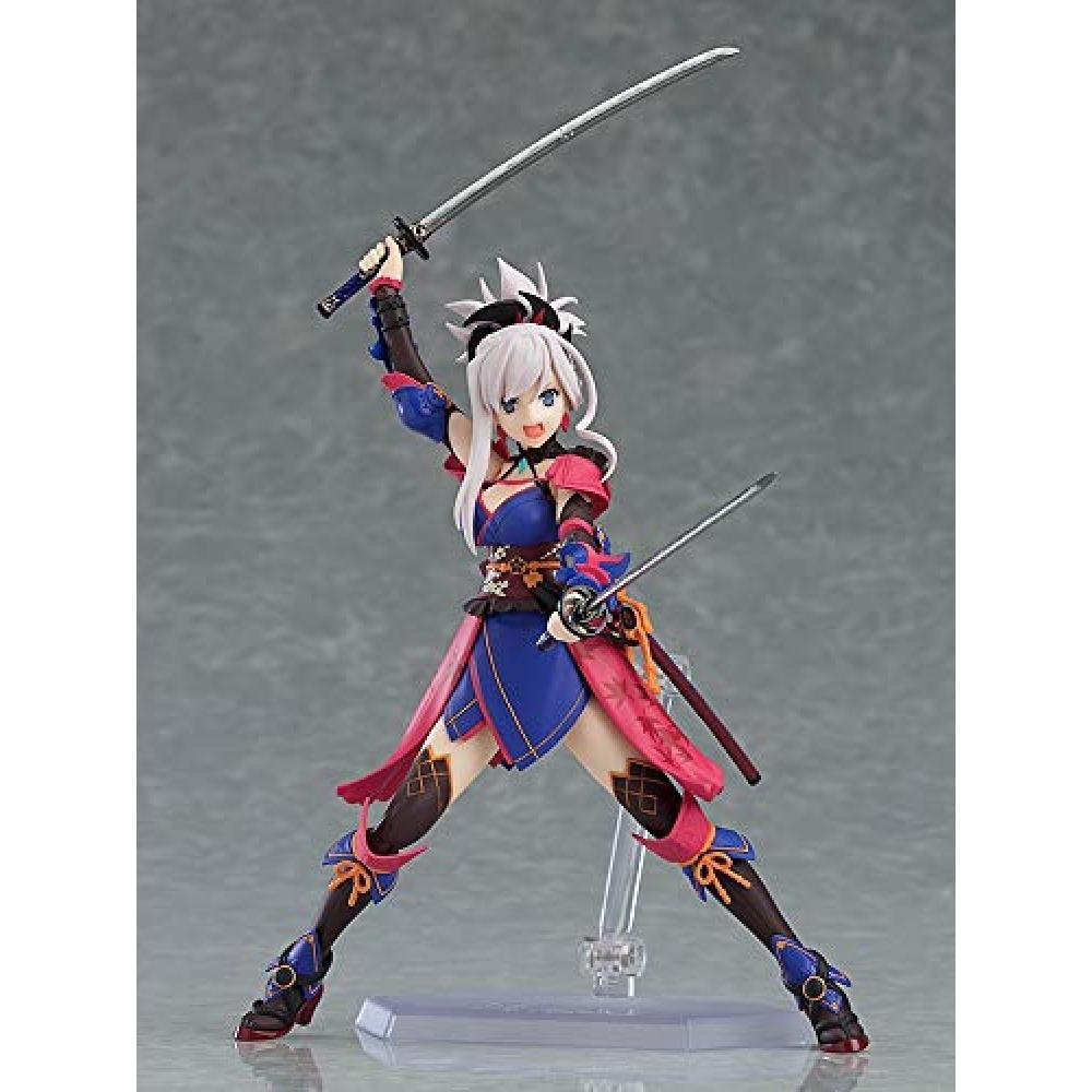 Figma FateGrand Order SaberMiyamoto Musashi nicht maßstabsgetreue, bewegliche Figur aus ABS und PVC, bemalt
