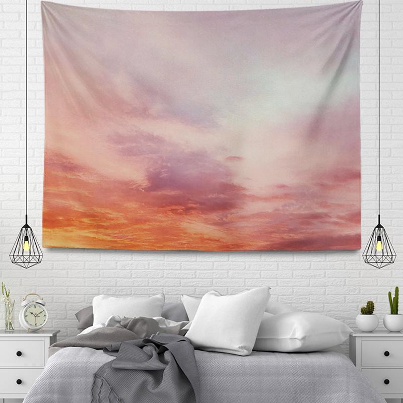 Zeegezicht Wandtapijt Minimalistische Kunst Wandtapijt Esthetische Kameraccessoires Wandkleed Stof Muur Huis Woonkamer Decor