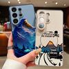 Magnétique Pour Magsafe Coque Pour Samsung Galaxy S26 Ultra S25 Edge S24 Plus S23 FE S22 A17 A54 A55 A56 A57 5G Motif Paysage Montagne Neigeuse Housse