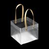 Frosted PP Bags Plastic Gift Bags with Handles Gift Wrapping Flower Package Bag Decor Supplies High-quality Translucent Tote
