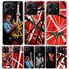 Eddie Van Halen Graphic Guitar Case Phone Cover for Xiaomi Redmi Note 14 13 12S 12 11S 11 11T 11E 10S 10 Pro Plus 9 9S 5G + Tren