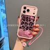 Ins Sweet Girl Heart Short Lanyard iPhone11/12/13/14 Pro/15/16/17 PROMAX Case