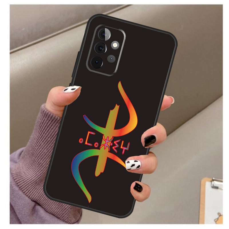 Amazigh Berber Flag Case For Samsung Galaxy A35 A55 A15 A32 A12 A22 A52 A06 A54 A34 A14 A56 A36 A26 A16 A13 A53