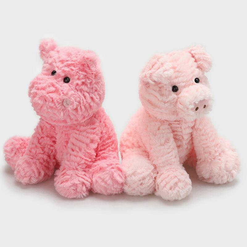 Adorabili Peluche Giocattolo Peluche Cartone Animato Pecora Volpe Scimmia Gatto Maiale Ippopotamo Dinosauro Cuscino Riposo Sonno Letto Cuscino Regalo Creativo