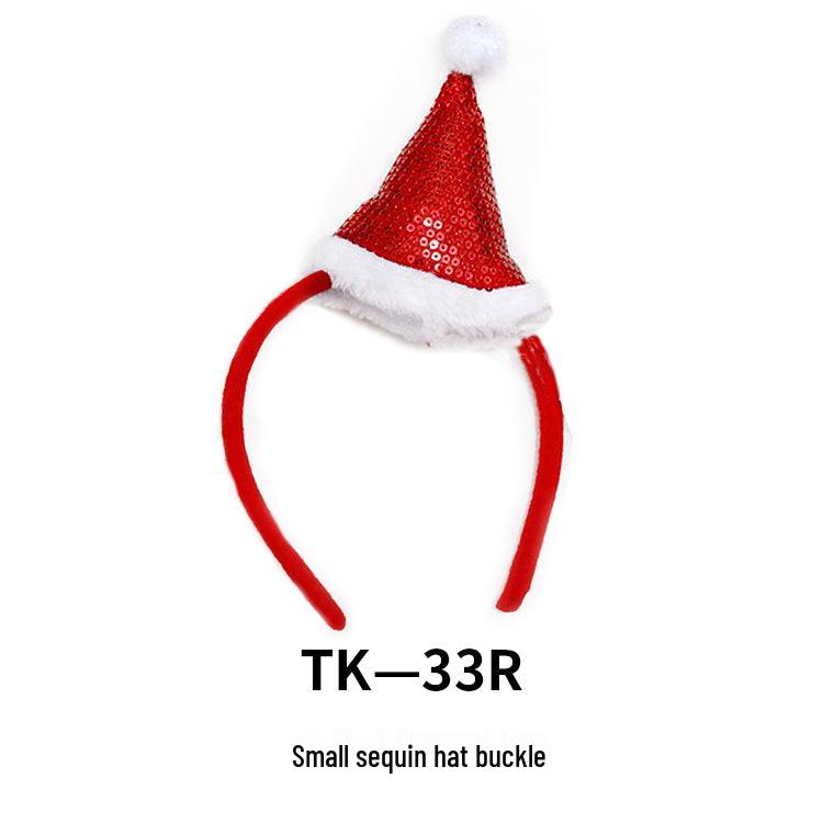 Christmas Party Headband: Antler & Snowman Design for Adults and Kids