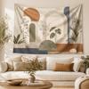 Boho Sun Tapestry Wall Hanging Abstract Landscape Geometric Aesthetic Room Decor Modern Living Room Fabric Tapestries Gift