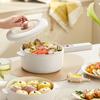 1600ML 220V Electric Cooking Pot Household Mini Frying Pan Home Non-stick Electric Hot Pot Multi Cooker
