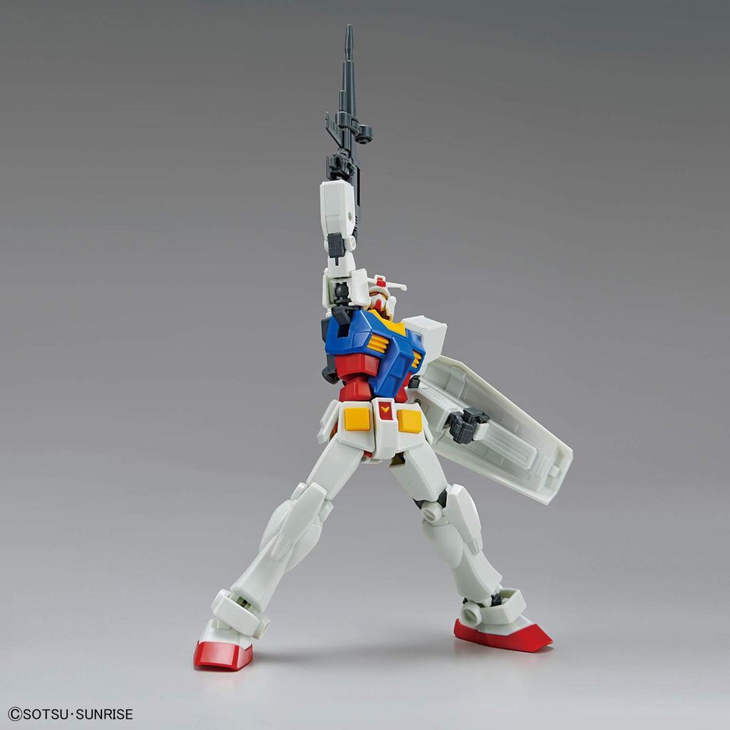 BANDAI SPIRITS ENTRY GRADE Mobile Suit Gundam RX-78-2 Gundam 1/144 Scale Color-coded Plastic Model