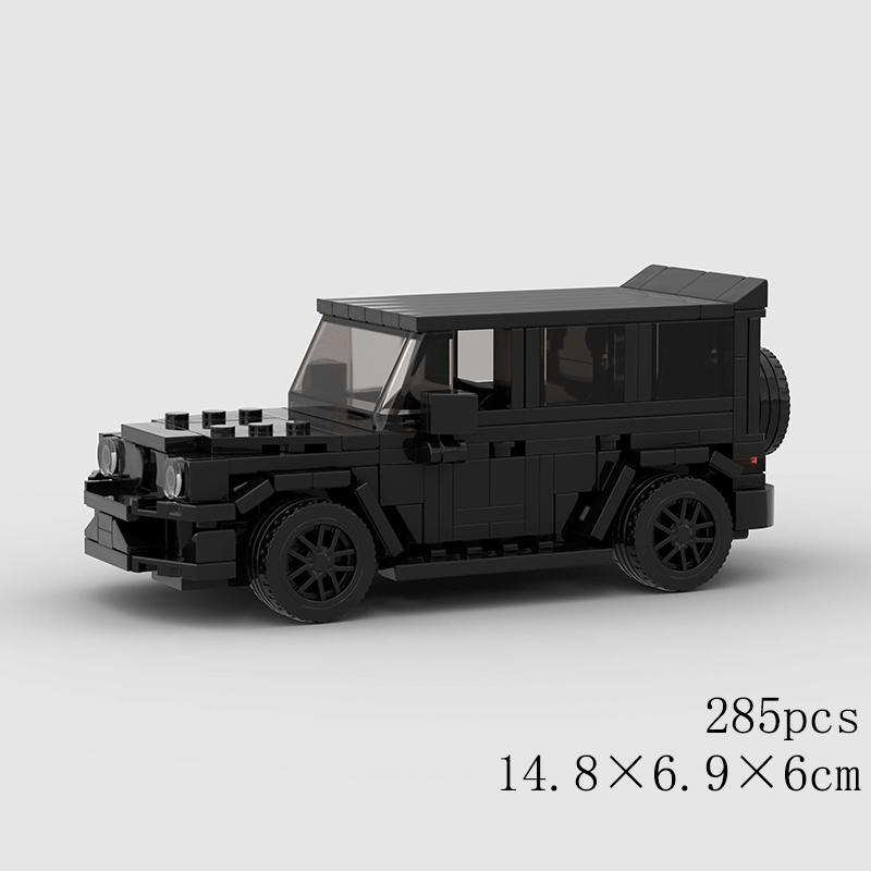 MOC Speed Technical Car Police Pickup Truck Super Race Vehicle Model Building Block Racing Sport Brick Toy Christmas Gift City