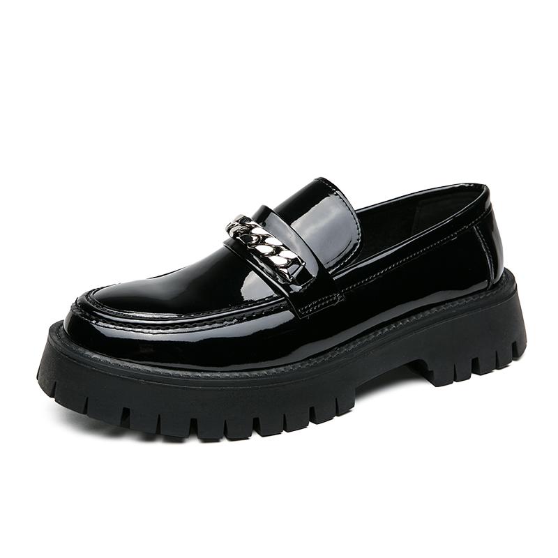 Mode Neue Leder Herren Freizeitschuhe Mode Dicke Sohle Designer Slipper Klassische Slipper Hohe Qualität Business Oxford Schuhe Mokassins