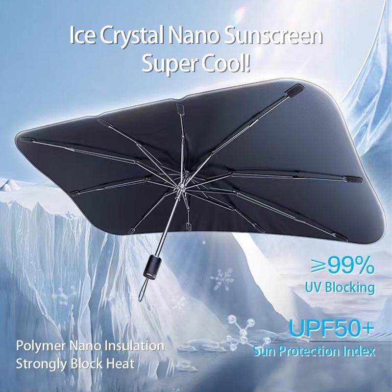 Car For KIA Rio 3 K2 K3 K4 K5 Sportege Picanto Optima Soul Ceed Sorento Forte Car Windshield Sunshades Front Shading Umbrella