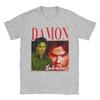 Unisex S Damon Salvatore T Shirts The Vampire Diaries Ian Somerhalder 100 Cotton Clothing Short Sleeve Round Collar Tees TShirts