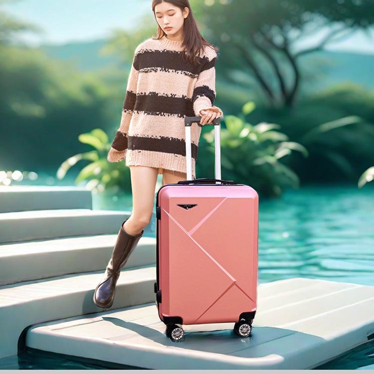 24" Suitcase & 20" Carry-On Trolley with Universal Wheels