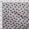 oneOone Cotton Flex Dusty Gray Fabric Sports Craft Projects Decor Fabric Printed By The Yard 40 Inch