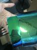 18mX1.35m Holographic Chameleon Blue Green Neo Chrome Car Body Vinyl Wrap Roll Sticker Decals Color Change Film, NOT Stretchable