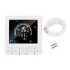 Thermostat intelligent programmable pour chauffage électrique, affichage numérique LCD de la température