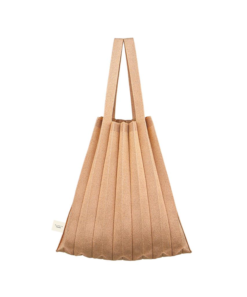 Pleatsmama Tote Bag Glitter Gold