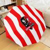 Exeter City Fc Crest Automatic Folding Umbrella - 8-Rib Travel Umbrella with Auto Open/Close & Portable Gifts for Holidays or Birthdays