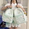 Schoolbag New Japanese Ins College Style High Value Plaid Backpack Large Capacity Junior and Senior High School Students Leisure Lightweight School