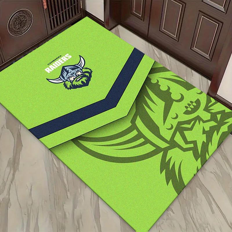 Canberra Raiders Logo Carpet Rug for Living Room Bedroom Home Sofa Decoration,Kids Play Non-slip Floor Mat