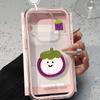Summer Fruit Is Suitable for iPhone17Pro Max Mobile Phone Protective Case 16 Simple 15Pro Niche Simple Anti-drop