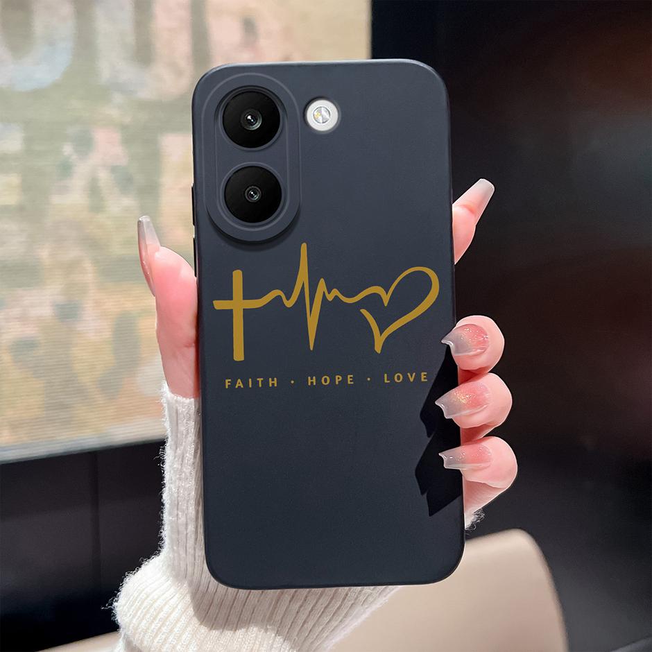 Für Xiaomi Poco X8 Pro X8 Pro Max Hüllen Buntes Liebesherz Anti-Fall Künstlerischer Schutz für PocoX8Pro PocoX8ProMax Rückseite