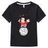 Summer New Style 100% Cotton T-shirt Mafalda Comic Boy Cartoon Print Tops Kids Clothes Girls One Piece Print Anime O-neck Tees Cute T-shirt