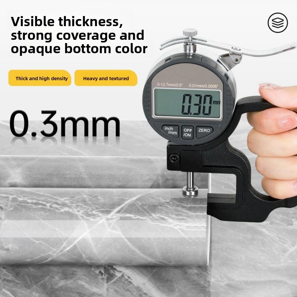 Imitation Marble Floor Tiles Waterproof Peel and Stick Self-Adhesive Wallpaper Wear-Resistant Non-Slip Decorative Floor Stickers