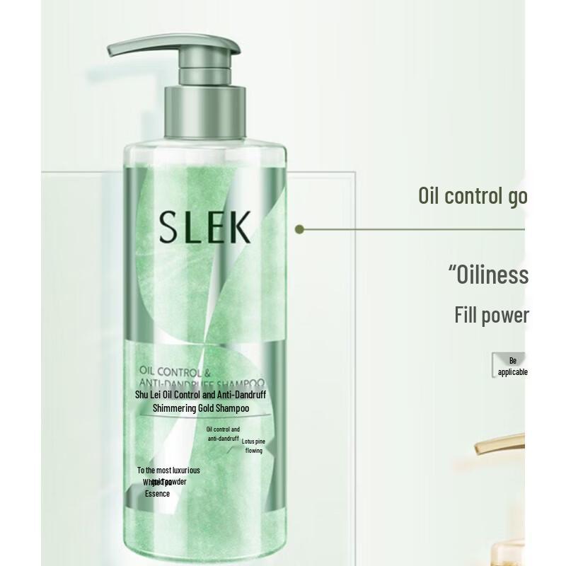 SLEK Oil Control Anti-Dandruff Shimmering Shampoo
