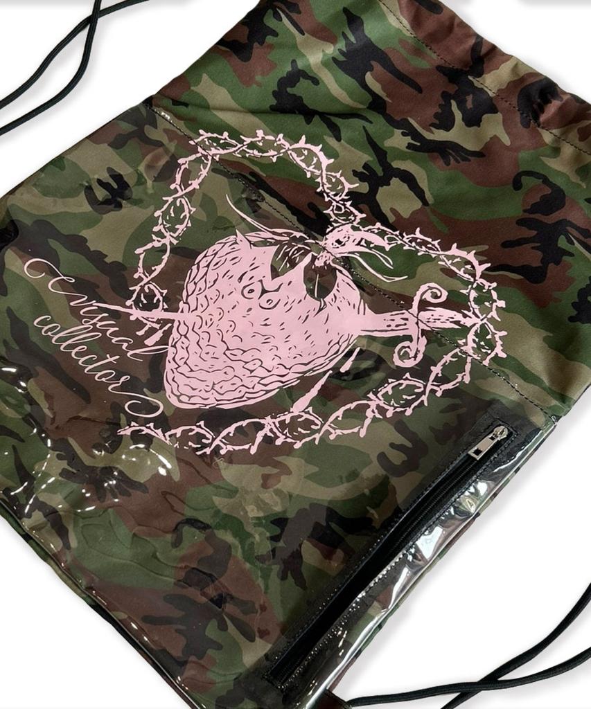 Visual Collector Pvc Pocket Artwork Gym Bag [Camo]