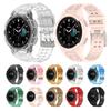 Case+Strap for Samsung Galaxy Watch 6 4 40mm 44mm Transparent Silicone Band Sport Bracelet Galaxy Watch 4 Classic 46 Accessories