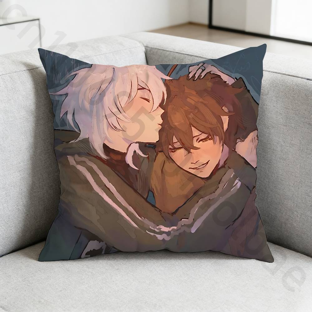 Taie d'oreiller Anime La Promesse d'Espoir style décontracté décoration adaptée à la décoration intérieure excluding noyau d'oreiller