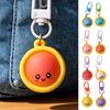 Mini Dumpling Keychain Pendant 6/8/10Pcs, Soft Cartoon Snack Accessories for Backpacks Keys Bags Office Lanyards