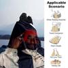 1 st 2Pac Hip Hop Filt Mjuk Lättviktig Alla Säsonger Mångsidig Pläd för Soffa, Säng, Kontor & Picknickar, Fransk Stil med Ikonisk Albumkonst & Citat