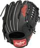 Rawlings Gant de Baseball Adulte GRXASPLN55 pouces Gant de Baseball Souple Noir [Édition Spéciale] 11.75 Polyvalent Gaucher