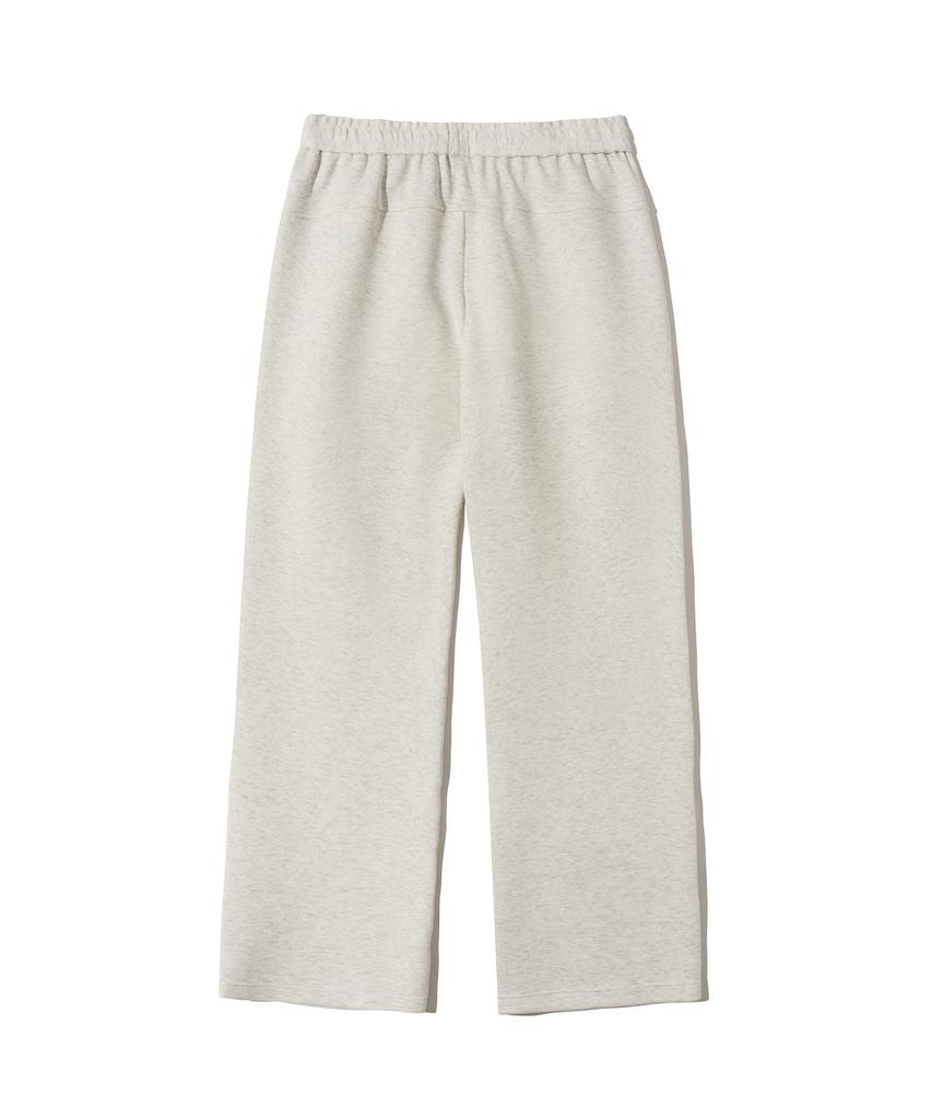 Beoteopeullaiseupocheuweeo Original Logo Two-Tuck Sweatpants Oatmeal
