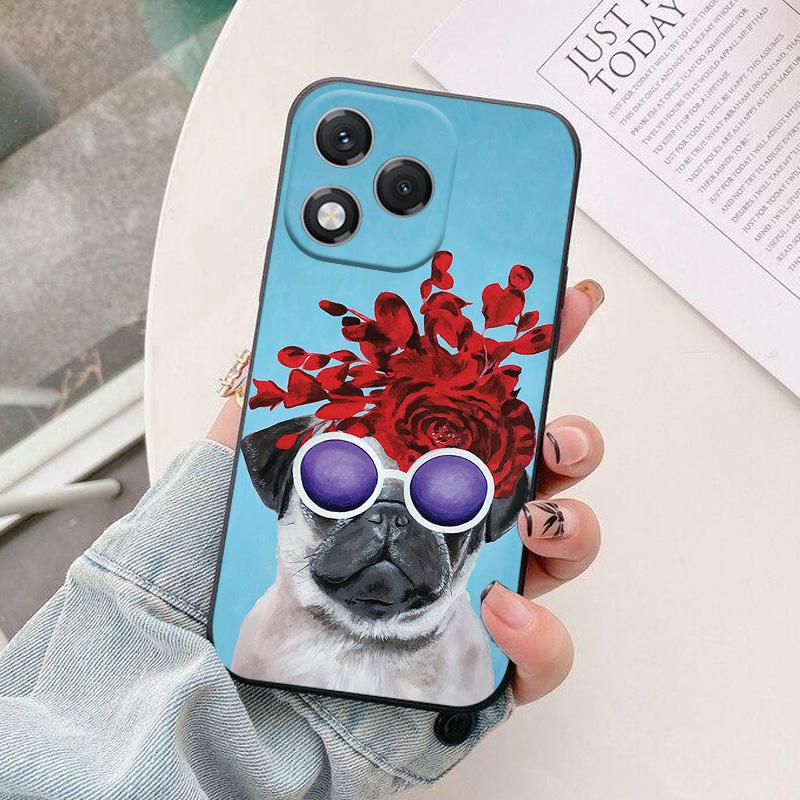 For Honor 400 Lite Case Black Silicon Soft TPU Phone Cases for Honor 400 Lite 5G Protective Back Shells Coque ABR-NX1 400 Lite